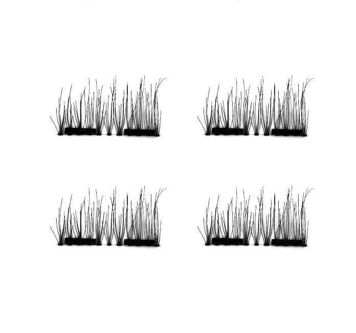 DOUBLE MAGNET FALSE EYELASHES 6D