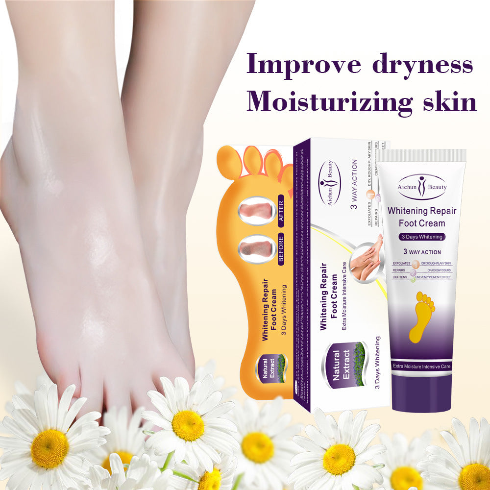 Skin rejuvenating Foot cream to prevent chapped feet
