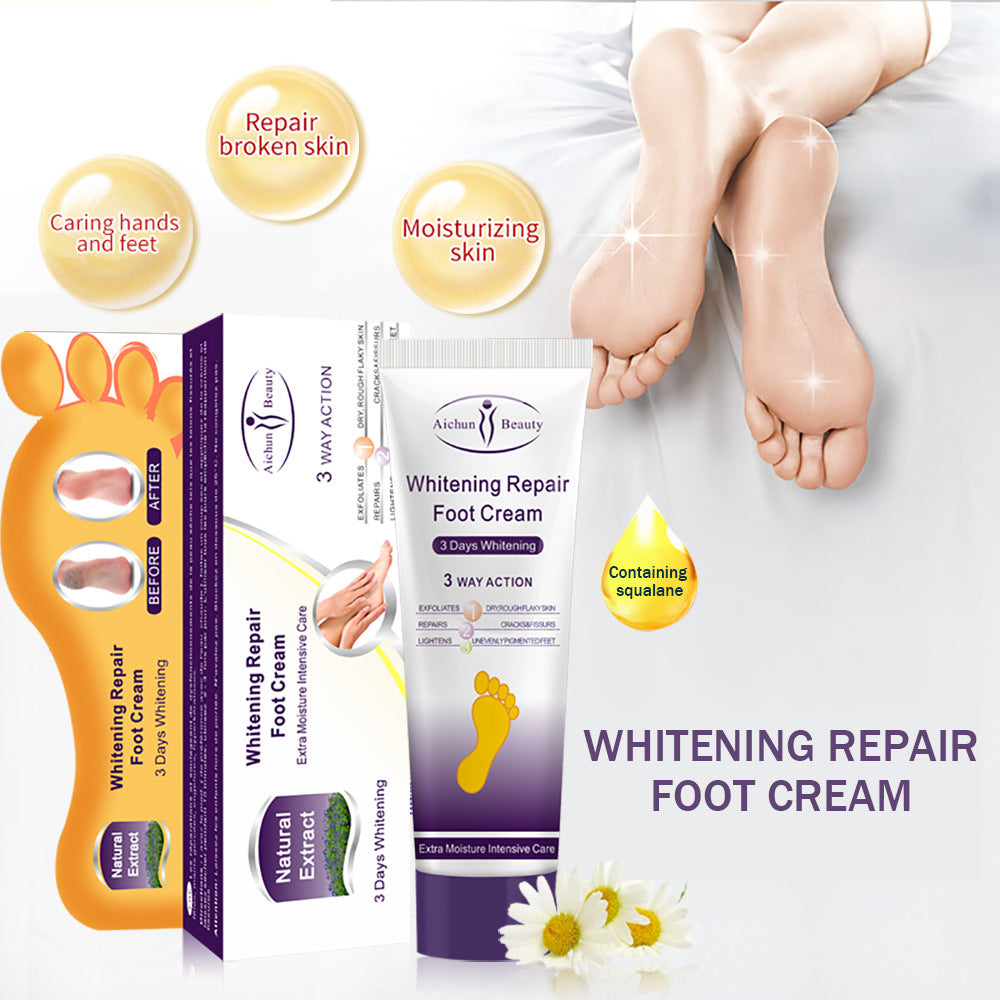 Skin rejuvenating Foot cream to prevent chapped feet