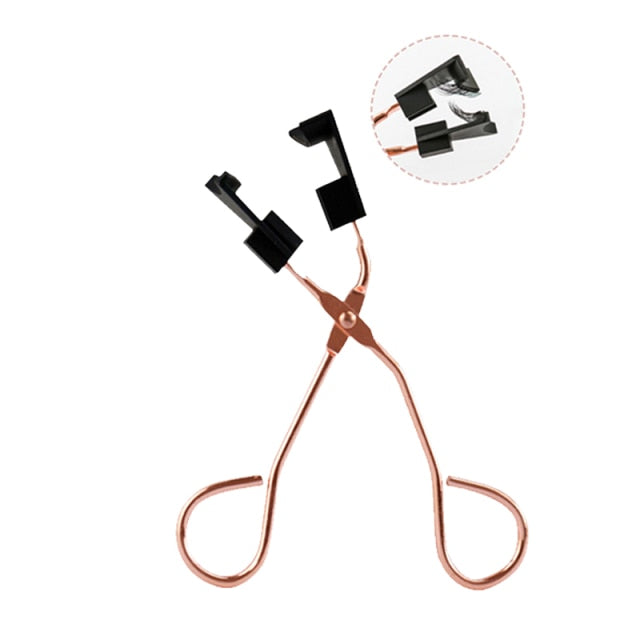 Magnetic Natural Mink Eyelashes With Tweezers