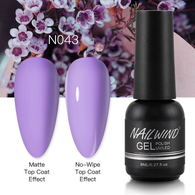 Gel Nail Polish And Varnish Nail Art Manicure Set (Note: Uv Led Lamp For Finishing Is Not Included) By Nailwind