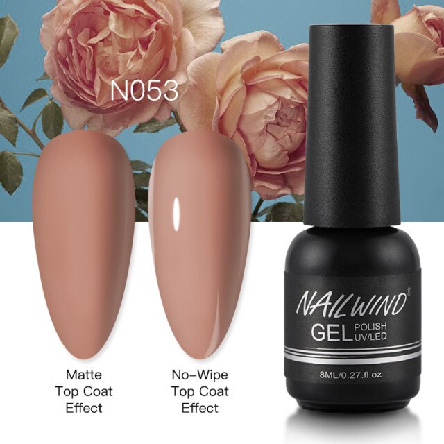 Gel Nail Polish And Varnish Nail Art Manicure Set (Note: Uv Led Lamp For Finishing Is Not Included) By Nailwind