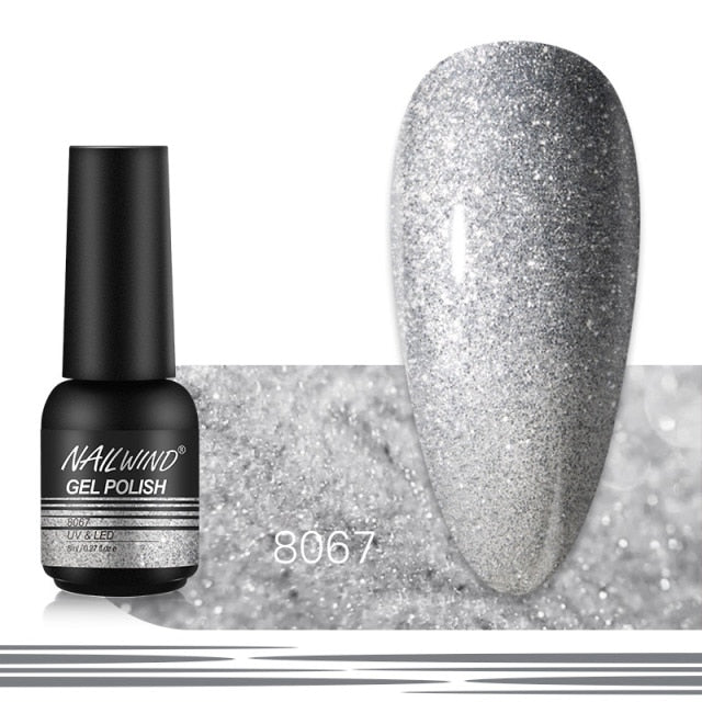 Gel Nail Polish And Varnish Nail Art Manicure Set (Note: Uv Led Lamp For Finishing Is Not Included) By Nailwind