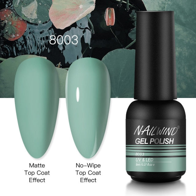 Gel Nail Polish And Varnish Nail Art Manicure Set (Note: Uv Led Lamp For Finishing Is Not Included) By Nailwind