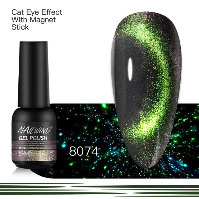 Gel Nail Polish And Varnish Nail Art Manicure Set (Note: Uv Led Lamp For Finishing Is Not Included) By Nailwind