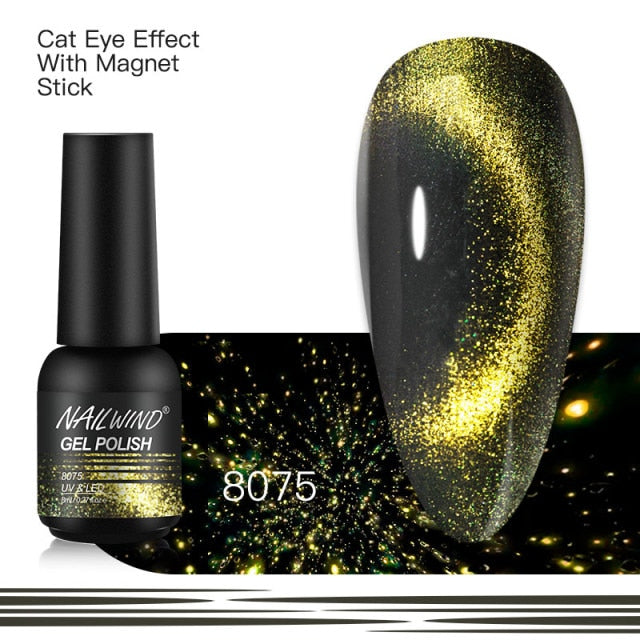 Gel Nail Polish And Varnish Nail Art Manicure Set (Note: Uv Led Lamp For Finishing Is Not Included) By Nailwind