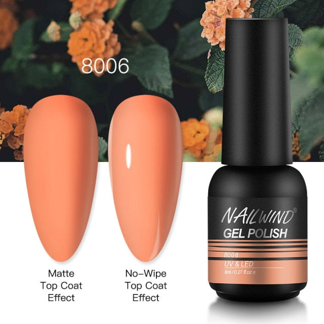 Gel Nail Polish And Varnish Nail Art Manicure Set (Note: Uv Led Lamp For Finishing Is Not Included) By Nailwind