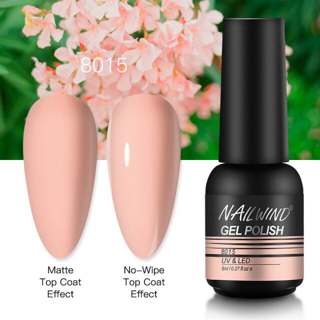 Gel Nail Polish And Varnish Nail Art Manicure Set (Note: Uv Led Lamp For Finishing Is Not Included) By Nailwind