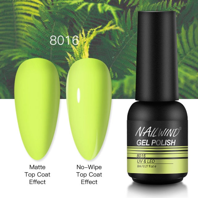 Gel Nail Polish And Varnish Nail Art Manicure Set (Note: Uv Led Lamp For Finishing Is Not Included) By Nailwind