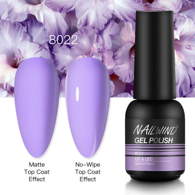 Gel Nail Polish And Varnish Nail Art Manicure Set (Note: Uv Led Lamp For Finishing Is Not Included) By Nailwind