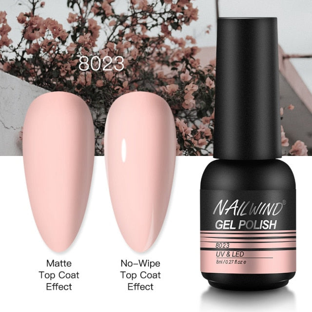 Gel Nail Polish And Varnish Nail Art Manicure Set (Note: Uv Led Lamp For Finishing Is Not Included) By Nailwind