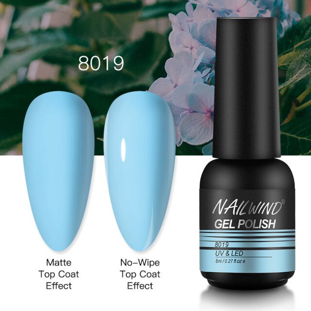 Gel Nail Polish And Varnish Nail Art Manicure Set (Note: Uv Led Lamp For Finishing Is Not Included) By Nailwind