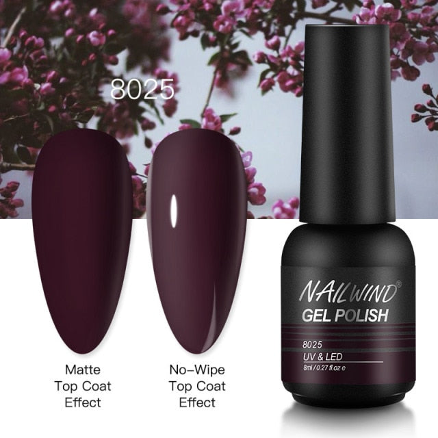 Gel Nail Polish And Varnish Nail Art Manicure Set (Note: Uv Led Lamp For Finishing Is Not Included) By Nailwind