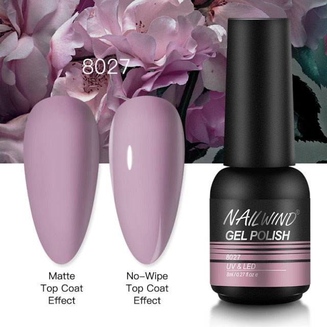 Gel Nail Polish And Varnish Nail Art Manicure Set (Note: Uv Led Lamp For Finishing Is Not Included) By Nailwind