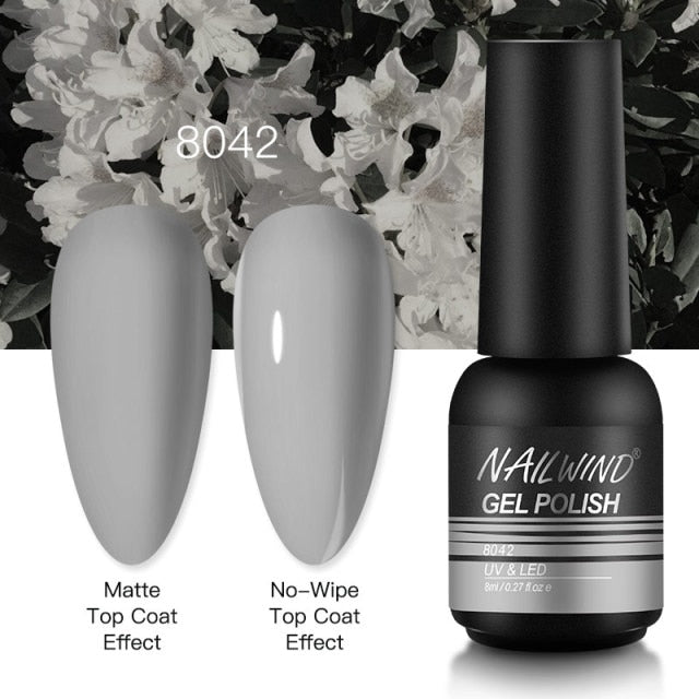 Gel Nail Polish And Varnish Nail Art Manicure Set (Note: Uv Led Lamp For Finishing Is Not Included) By Nailwind