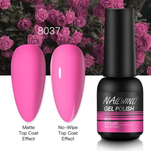 Gel Nail Polish And Varnish Nail Art Manicure Set (Note: Uv Led Lamp For Finishing Is Not Included) By Nailwind