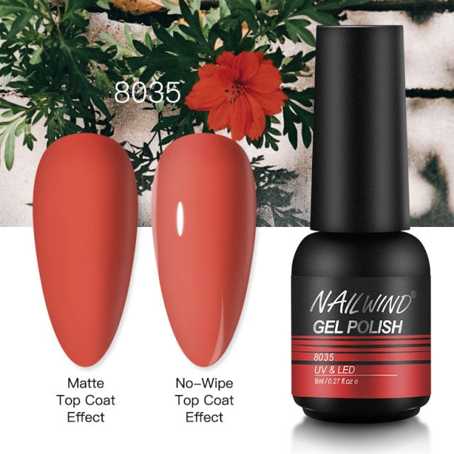 Gel Nail Polish And Varnish Nail Art Manicure Set (Note: Uv Led Lamp For Finishing Is Not Included) By Nailwind