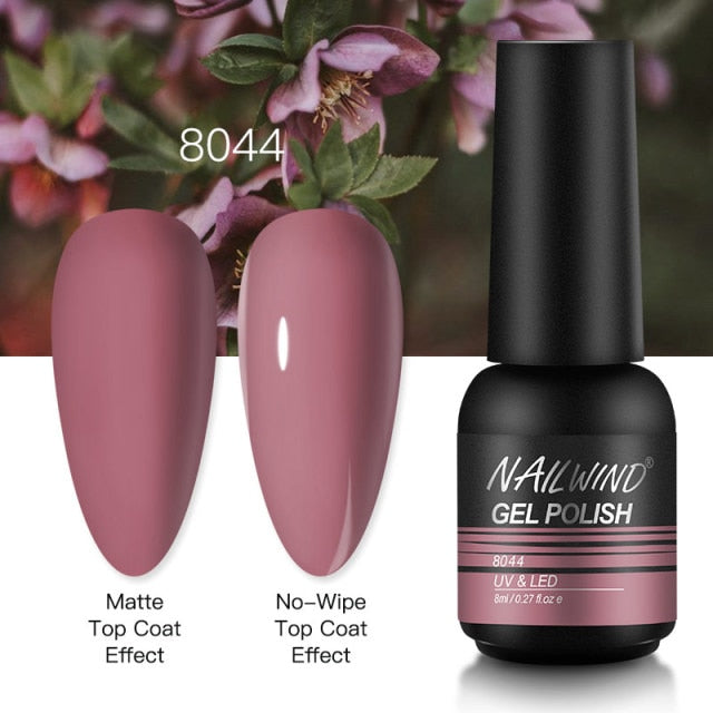 Gel Nail Polish And Varnish Nail Art Manicure Set (Note: Uv Led Lamp For Finishing Is Not Included) By Nailwind