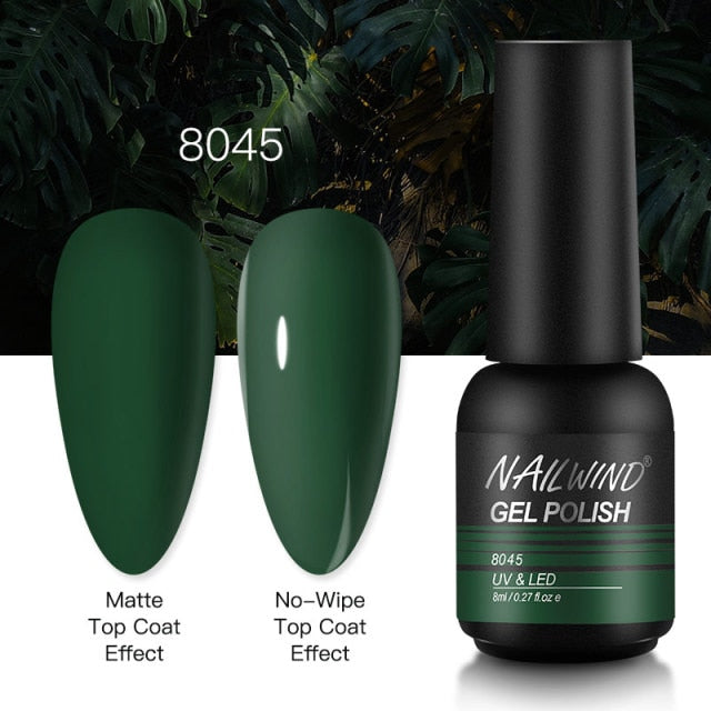 Gel Nail Polish And Varnish Nail Art Manicure Set (Note: Uv Led Lamp For Finishing Is Not Included) By Nailwind