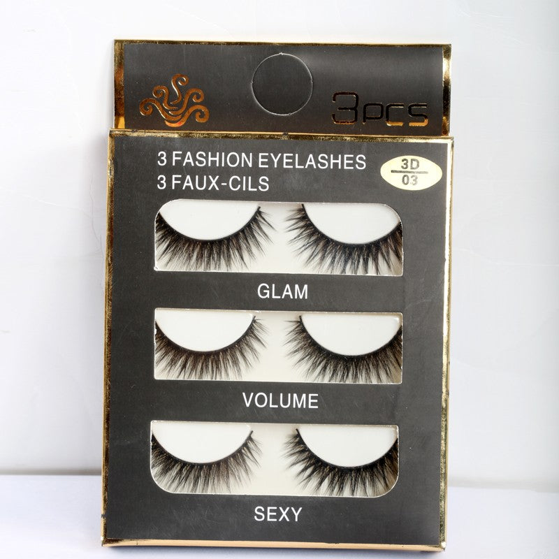 3D Reusable false eye lash extensions