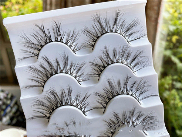 CURLED CROSS SPARSE SUPER FAIRY LASHES