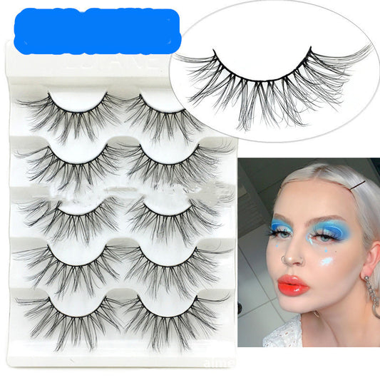 CURLED CROSS SPARSE SUPER FAIRY LASHES