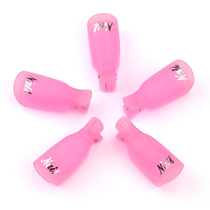 PLASTIC NAIL ART SOAK OFF WRAP TOOL FOR REMOVAL OF VARNISH