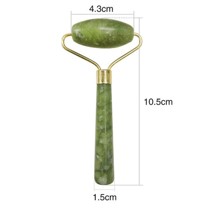 Jade Stone Massage Roller For Facial Lifting