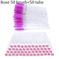 Reusable/ Disposable Eyebrow Brus With Tube
