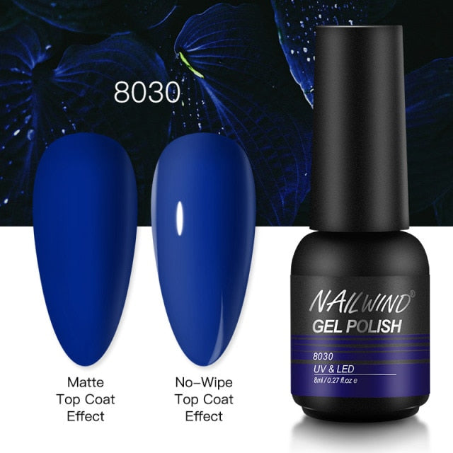 Gel Nail Polish And Varnish Nail Art Manicure Set (Note: Uv Led Lamp For Finishing Is Not Included) By Nailwind